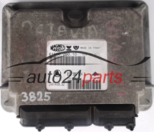 CALCULATEUR MOTEUR SKODA OCTAVIA 1.6 032906014E, 032 906 014 E, IAW1AV.S0, IAW1AVS0, 61600.260.10 