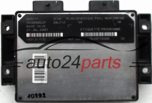 Μονάδα Ελέγχου Κινητήρα CITROEN PEUGEOT  LUCAS R04080022F,  PSA 9641390180, SOFT 9644710380, DCN2, DWLC12