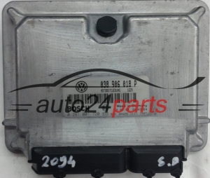 KOMPUTER STEROWNIK SILNIKA VW VOLKSWAGEN PASSAT 1.9 TDI AFN 038906018P, 038 906 018 P, BOSCH 0 281 001 720, 0281001720, DIESEL 1629, 28SA3664 