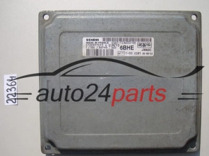 CENTRALINA MOTORE FORD FIESTA S120977015 G, S120977015G, 4S61-12A650-SE, 4S6112A650SE, SIM210