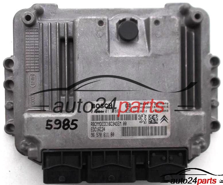 calculateur moteur pour citroen et peugeot 1.4 hdi 