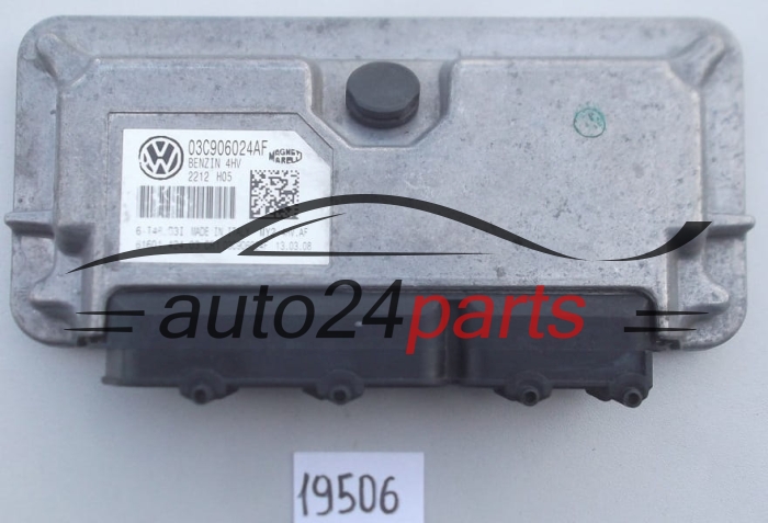 KOMPUTER STEROWNIK SILNIKA VOLKSWAGEN POLO 1.4 MAGNETI MARELLI MY2 4HV.AF