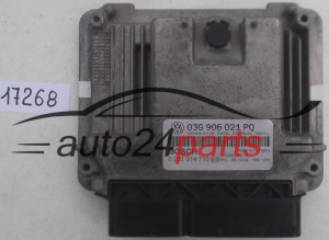 Μονάδα Ελέγχου Κινητήρα SKODA OCTAVIA 2.0 TDI BOSCH 0 281 014 710, 0281014710, 03G 906 021 PQ, 03G906021PQ, 03G906021AB, EDC16U34