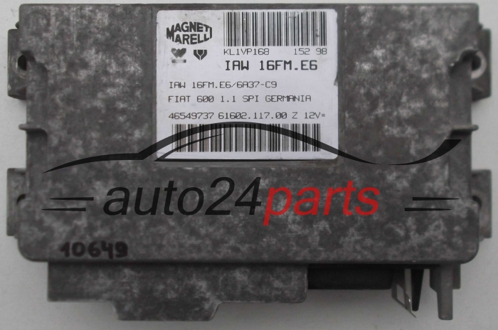 calculateur moteur pour fiat seicento 1.1