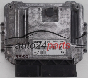 MOTORSTEUERGERÄT ECU STEUERGERAT OPEL ASTRA VECTRA 1.9 CDTI BOSCH 0 281 014 451, 0281014451, 55566278, 1039S21482