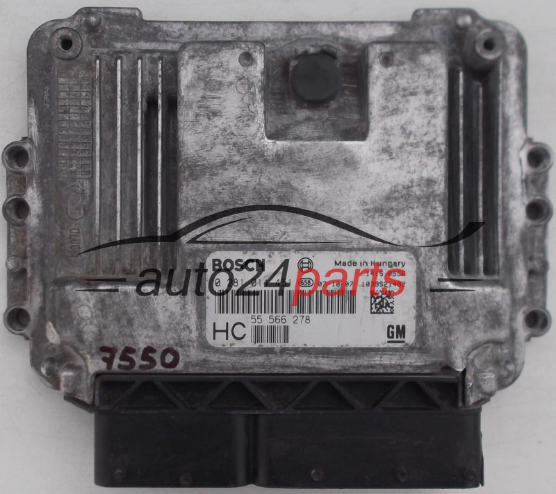 MOTORSTEUERGERÄT ECU STEUERGERAT OPEL ASTRA VECTRA 1.9 CDTI BOSCH 0 281 014 451, 0281014451, 55566278, 1039S21482