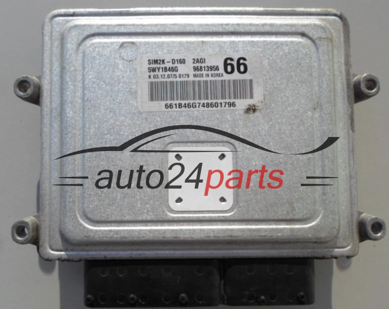 ECU ENGINE CONTROLLER  CHEVROLET EPICA 2.0 SIEMENS 5WY1B46G, 96813956, SIM2K-D160