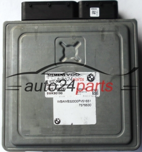 CALCULATEUR MOTEUR BMW E92 328 SIEMENS 5WK90190 DME MSV80 12147577058, 7577068, 7 577 068