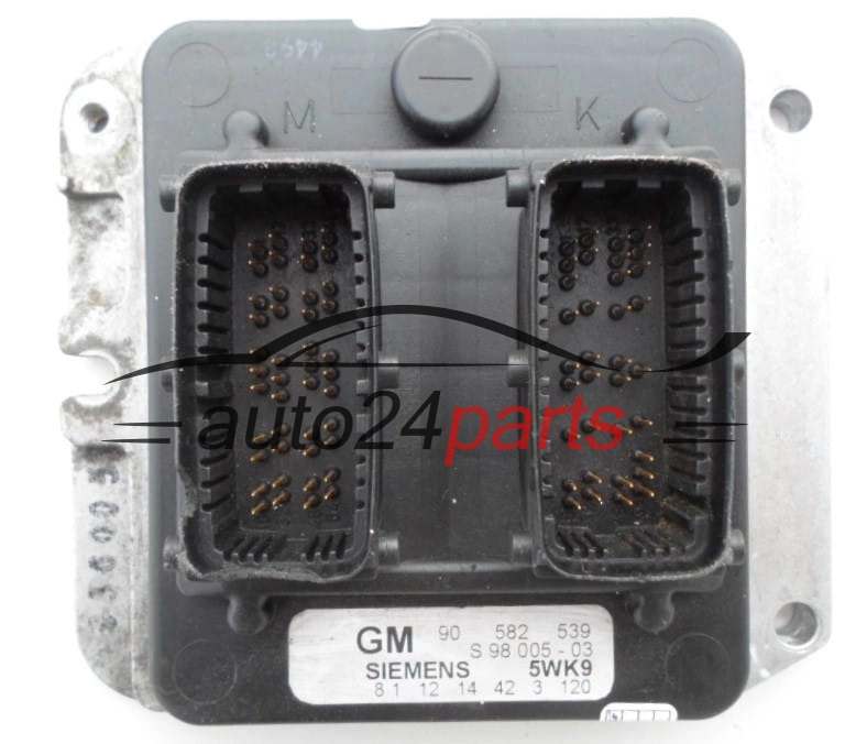 Centralina do motore OPEL ASTRA ZAFIRA 1.8 X18XE1 SIEMENS 5WK9 3 120,  GM 90 582 539