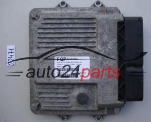 ECU ENGINE CONTROLLER FIAT DOBLO 1.3 JTD MJD 6JF.D1, MJD6JFD1, 55182886