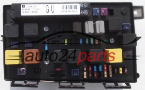 BOITE ELECTRIQUE A RELAIS ET FUSIBLE OPEL GM 13206748 GU HELLA 5DK 008 668-48