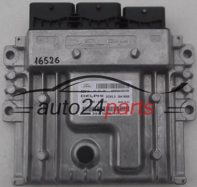 ECU CENTRALITA DE MOTOR FORD 2.0 TDCI DV61-12A650-AYD, DV6112A650AYD, DELPHI 28419069