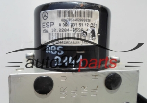 ABS PUMP MERCEDES CLK A 006 431 51 12, ATE 10.0204-0538.4