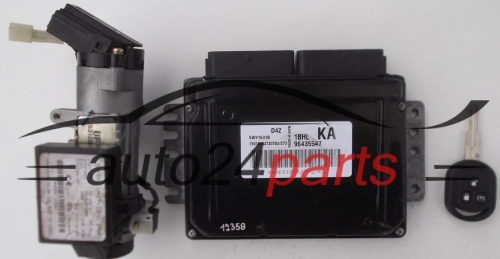 KOMPUTER STEROWNIK SILNIKA CHEVROLET HYUNDAI 5WY1E01B, 96435547, KA - 12358