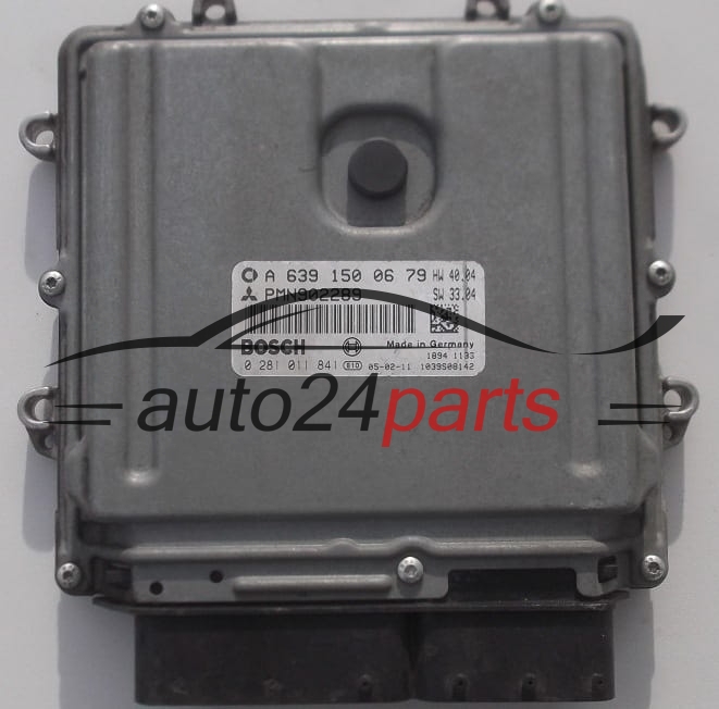 MOTORSTEUERGERÄT ECU STEUERGERÄT  MITSUBISHI COLT SMART 1.5 DCI BOSCH 0 281 011 841, A 639 150 06 79, PMN902289