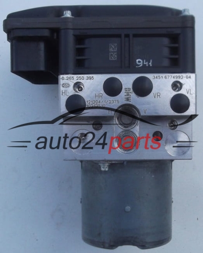 ABS BMW E70/71 BOSCH 0265250395 / 3451 6774992-04 / 3451677499204 / 0265960395 / 3451 6854706-01 / 3451685470601 / 3452 6854704-01 / 3452685470401