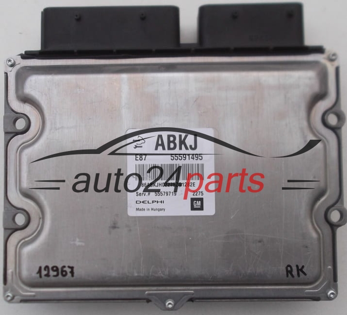 MOTORSTEUERGERÄT ECU STEUERGERAT OPEL MERIVA 55591495, 55579719, ABKJ