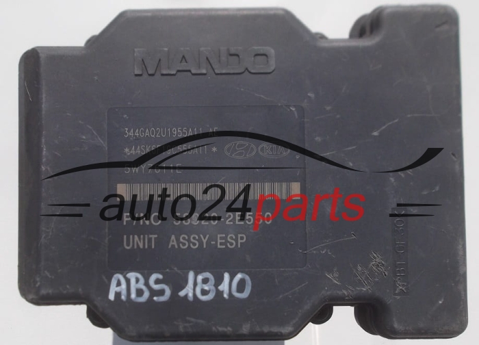 POMPE HYDRAULIQUE ET CALCULATEUR d'ABS KIA SPORTAGE 2.0 CRDI 58920-2E550, 589202E550, BH60133450