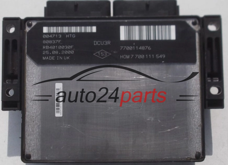 MOTORSTEUERGERÄT ECU STEUERGERÄT  RENAULT CLIO KANGOO 1.9 D LUCAS R04010030F