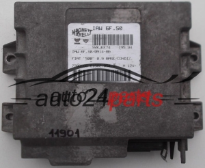 Μονάδα Ελέγχου Κινητήρα FIAT CINQUECENTO 500 0.9, MAGNETI MARELLI IAW 6F.S0, IAW6FS0, 61602.054.01, 6160205401, 7780555
