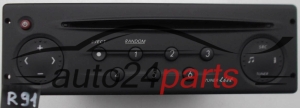RADIO CD RENAULT 22DC279/62Z / 22DC27962Z / 8200 002 607 / 8200002607 / 82000026077TV514 - R91