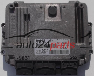 CENTRALINA MOTORE PEUGEOT 206 1.4 HDI BOSCH 0281010707 9646559980 9644157380 EDC16C3 82 28SA5587