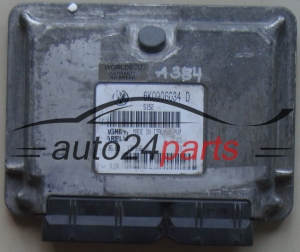 ECU CENTRALITA DE MOTOR  SEAT IBIZA 1.4 Magneti Marelli IAW 4LV.0A, IAW4LV0A, IAW4LVOA, 6K0 906 034 D, 6K0906034D, 61600.553.03, 6160055303 