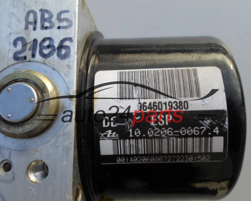 ABS PUMP CITROEN C5 9646019380, ATE 10.0206-0067.4