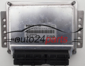 CENTRALITA DE MOTOR FIAT MULTIPLA 1.9 JTD, BOSCH 0 281 011 505, 0281011505, 55189028, 186 43DAA E80, 18643DAAE80 