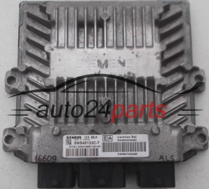CENTRALINA DO MOTORE PEUGEOT 307 2.0 HDI SIEMENS 5WS40133C-T, 5WS40133CT, SID 801A SW9653059580 HW9647423380