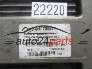 Μονάδα Ελέγχου Κινητήρα LANCIA YPSILON 1.3 JTD MJD.6F3.Y2, MJD6F3Y2, 51795235
