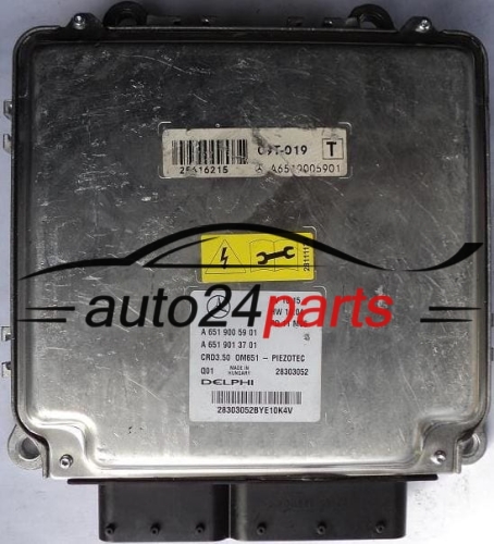 ECU ENGINE CONTROLLER MERCEDES A6519005901, 6519005901, A6519013701