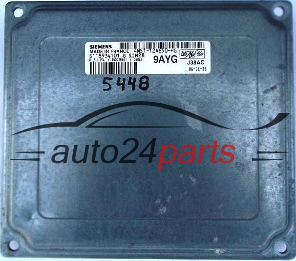 CENTRALINA DO MOTORE FORD FOCUS FIESTA SIEMENS S118934101 G