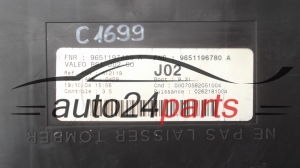 Centralina modulo comfort CITROEN PEUGEOT 9651197480A, 9651196780A