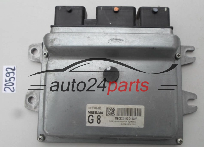 ECU ENGINE CONTROLLER NISSAN QASHQAI 2.0 MEC932-190, MEC932190, C1 0427