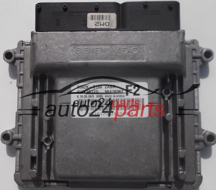 ECU ENGINE CONTROLLER CHEVROLET EPICA SIEMENS VDO 5WY1B12G SIM2K-D160 2ABR F2 96418362
