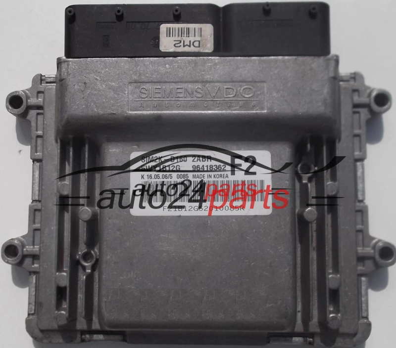 ECU ENGINE CONTROLLER CHEVROLET EPICA SIEMENS VDO 5WY1B12G SIM2K-D160 2ABR F2 96418362