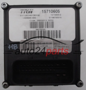 BOMBA DE ABS  PEUGEOT 407 SIEMENS VDO S118676001N, TRW 15710605, 15710505E, 9661702380