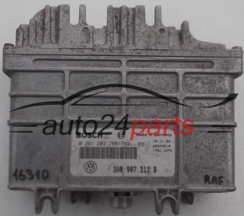 Μονάδα Ελέγχου Κινητήρα VW VOLKSWAGEN PASSAT 1.8 BOSCH 0 261 203 788/789