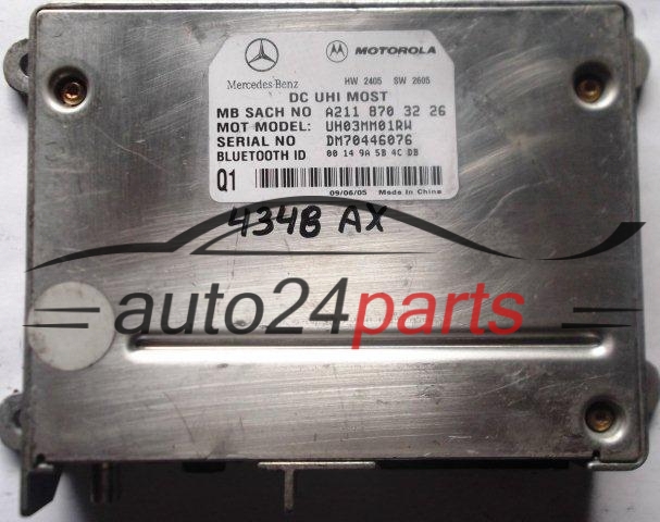 STEUERGERAT BLUETOOTH TELEFON MERCEDES