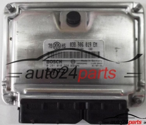 CENTRALINA MOTORE VW VOLKSWAGEN PASSAT 1.9 TDI BOSCH 0 281 010 668, 0281010668, 038 906 019 EM, 038906019EM