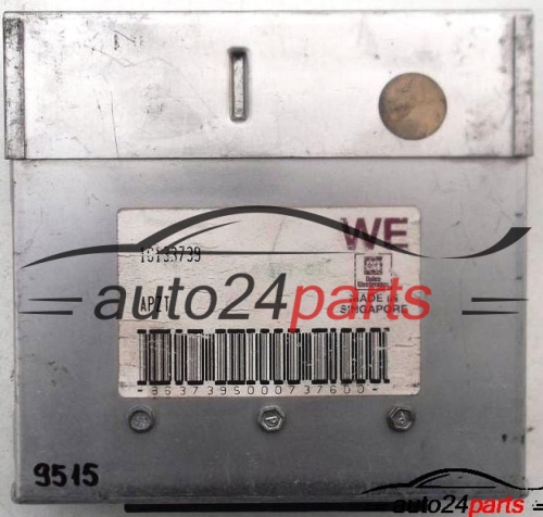 ECU CENTRALITA DE MOTOR OPEL KADETT 1.6, 16133739 WE, 16133739WE 
