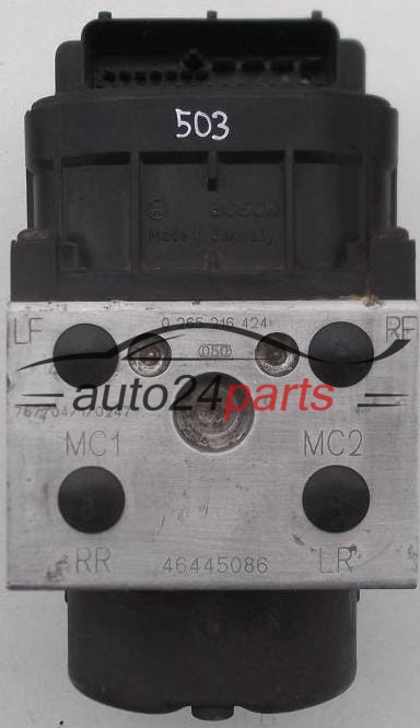 ABS PUMP ALFA ROMEO 145 BOSCH 0 265 216 424,  46445086
