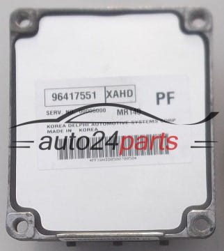 MOTORSTEUERGERÄT ECU STEUERGERÄT  CHEVROLET KALOS 1.4 F14D3 DELPHI 96417551 XAHD