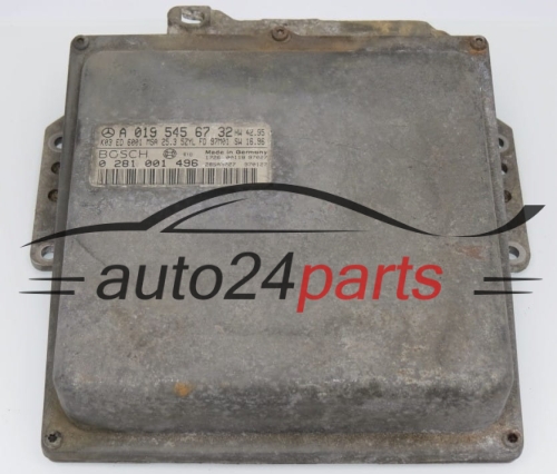 Μονάδα Ελέγχου Κινητήρα  MERCEDES SPRINTER 2.9 TDI BOSCH 0 281 001 496,  A 019 545 67 32