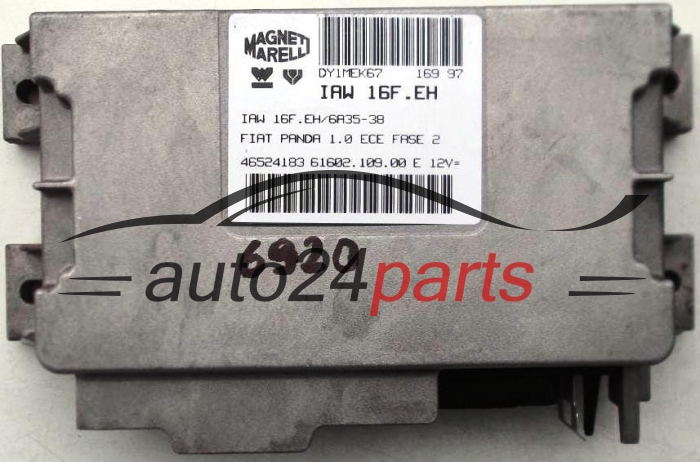 calculateur moteur pour fiat panda 1.0