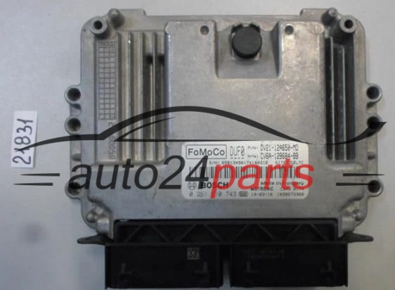 Μονάδα Ελέγχου Κινητήρα FORD BOSCH 0 261 S10 743, 0261S10743, DV21-12A650-MD, DV2112A650MD 
