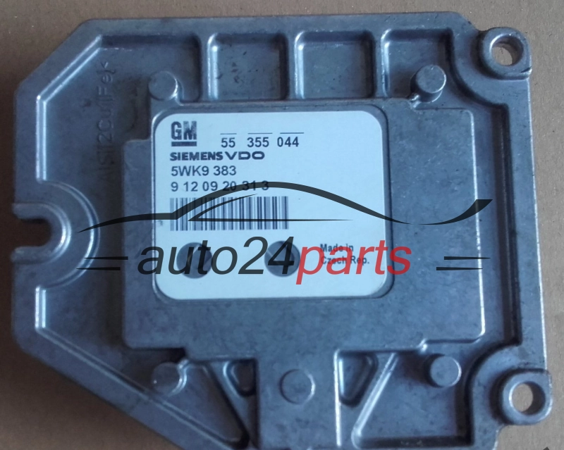 Μονάδα Ελέγχου Κινητήρα OPEL ZAFIRA SIEMENS VDO 5WK9 383,  GM 55 355 044
