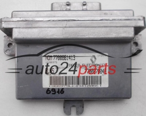 CALCULATEUR MOTEUR RENAULT CLIO 1.4 HOM 7700861413, HOM7700861413, 7700870049, BLNS, 16206979