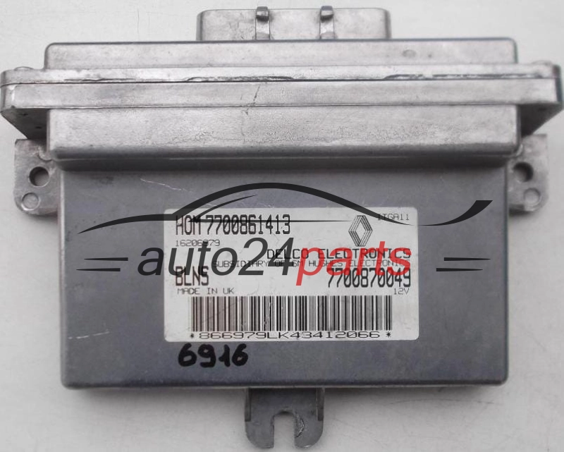 calculateur moteur pour renault clio 1.4
